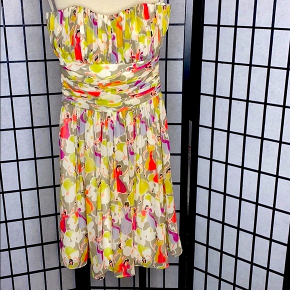 "Ted Baker London Size 0 Strapless
Ruched Cocktail Dress" The Dancing Ladyes - Picture 1 of 6